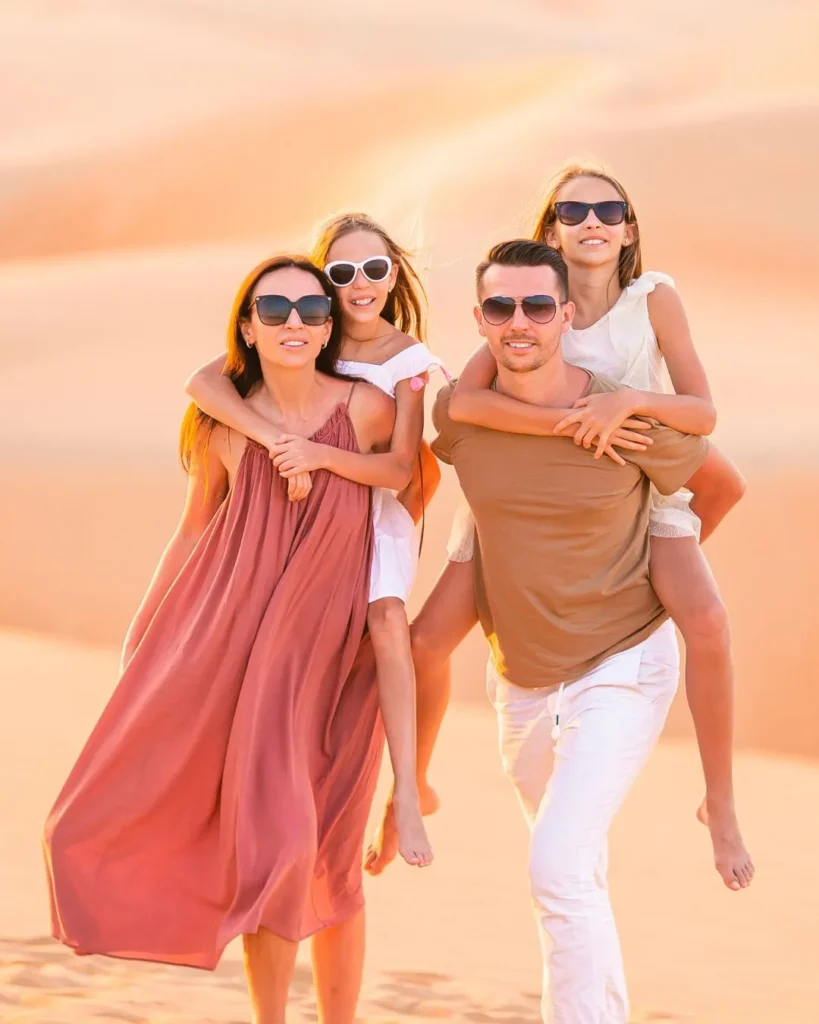 Desert Safari Dubai with family