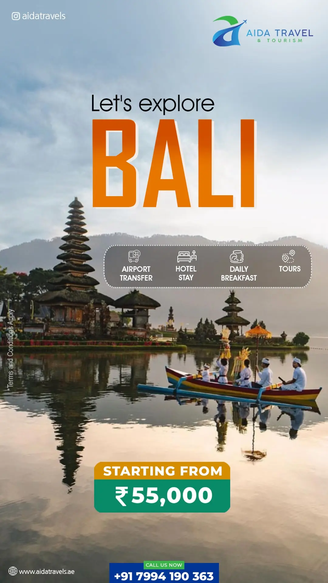 International holiday travel packages