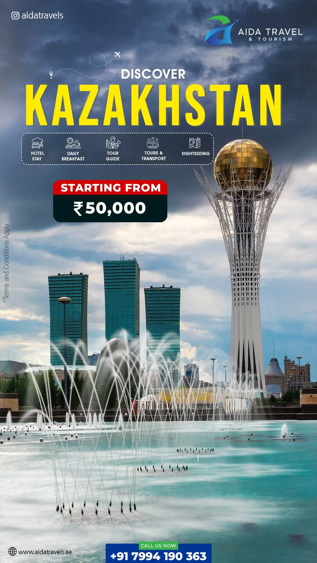 International holiday travel packages